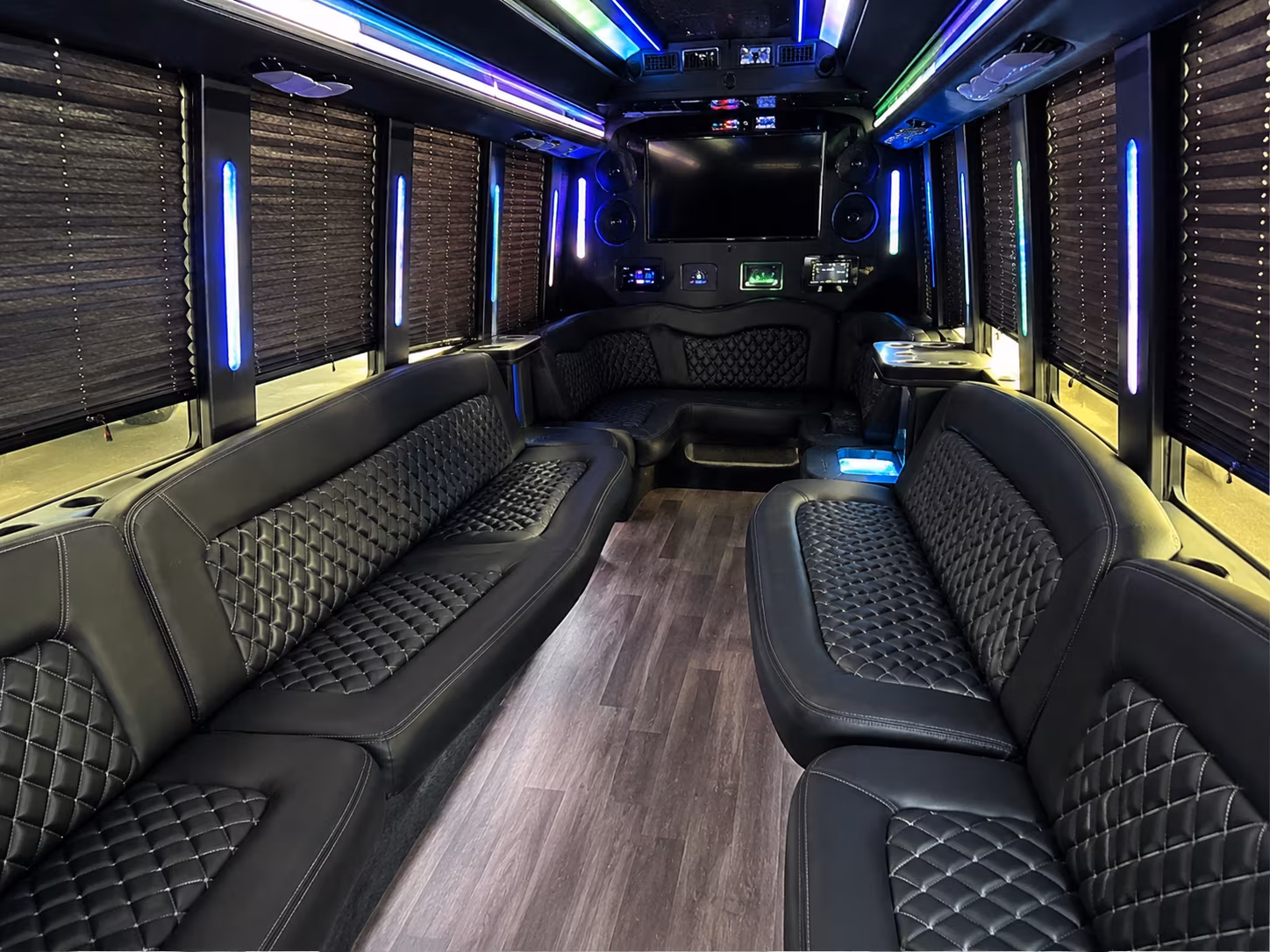 bachelorette party buses through european village and into st augustine
