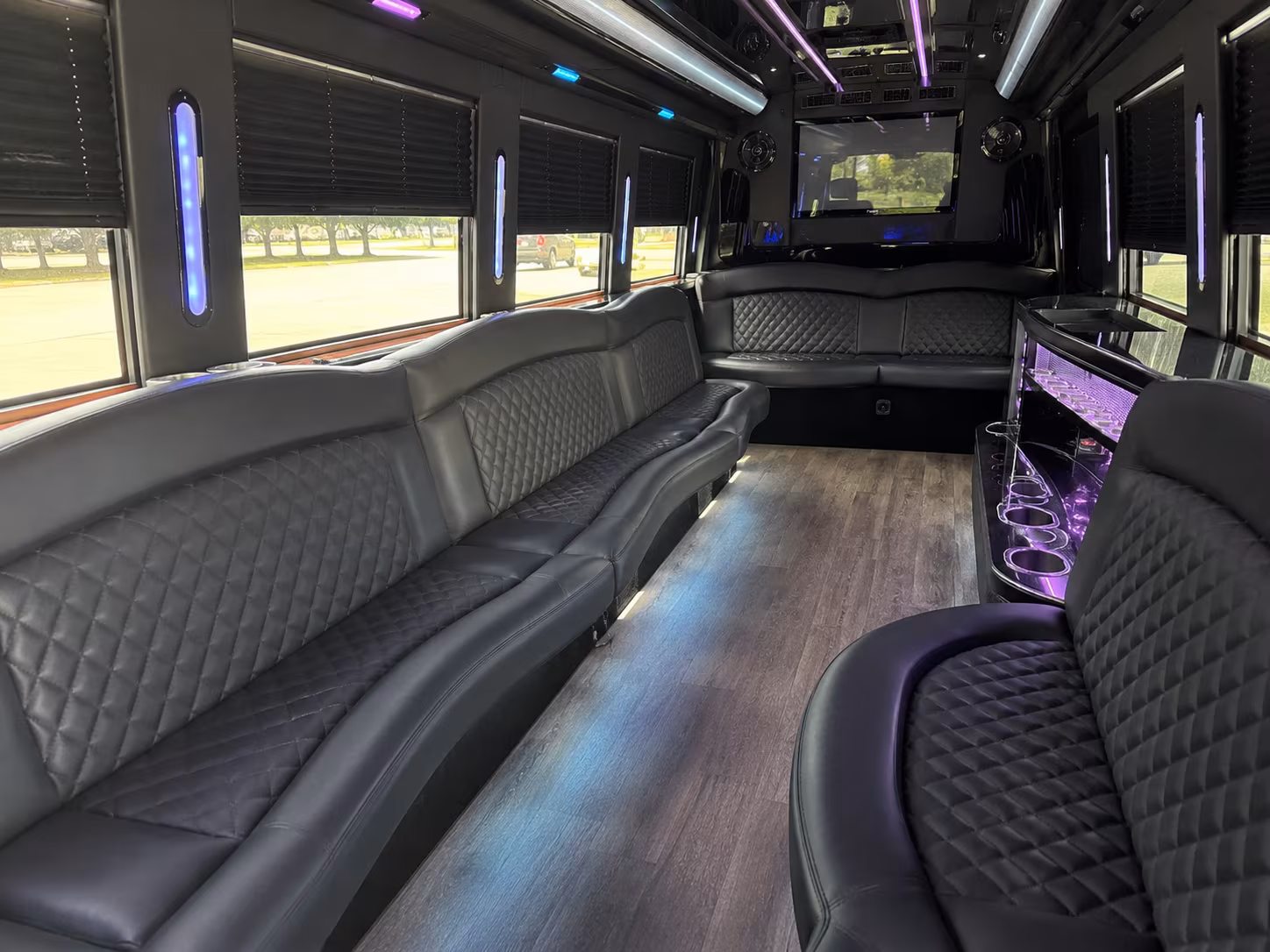 find palm coast prom party bus rental